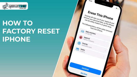 How to Factory Reset iPhone
