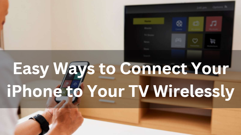 How to stream from hot sale iphone to tv wirelessly