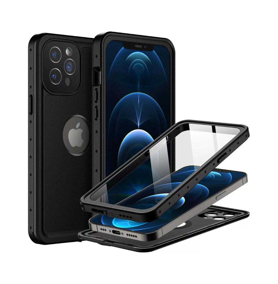 Waterproof & ShockProof Heavy DutyCase For All iPhone