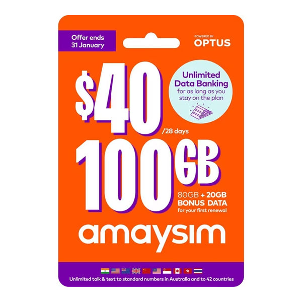 amaysim $40 starter pack