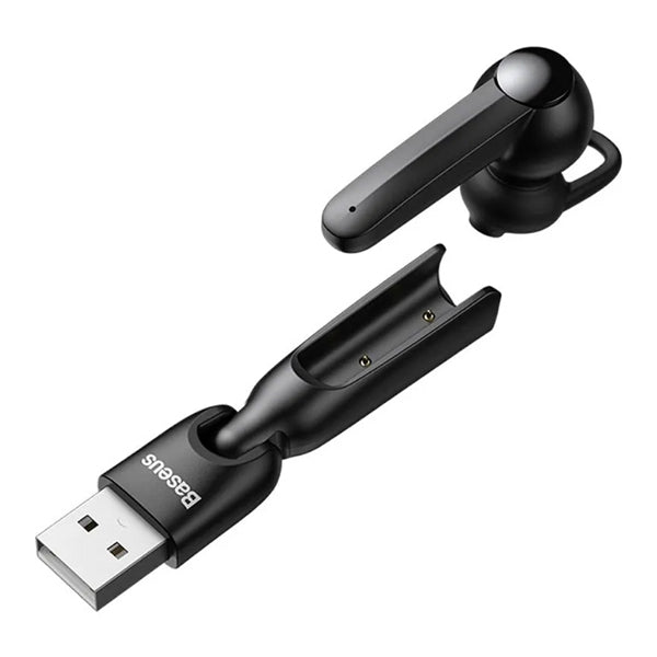 Baseus Earphone Bluetooth Encok A05 Vehicle-Mounted Wireless Black