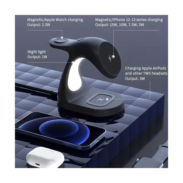 4-in-1 Magnetic Fast Wireless Charging Dock