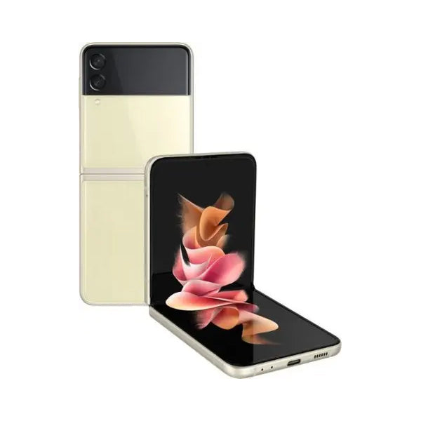 Samsung Gaalxy Z Flip 3 Cream at Roobotech