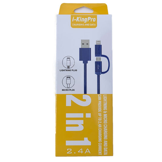 i-King Pro Charging Cables 2 in 1