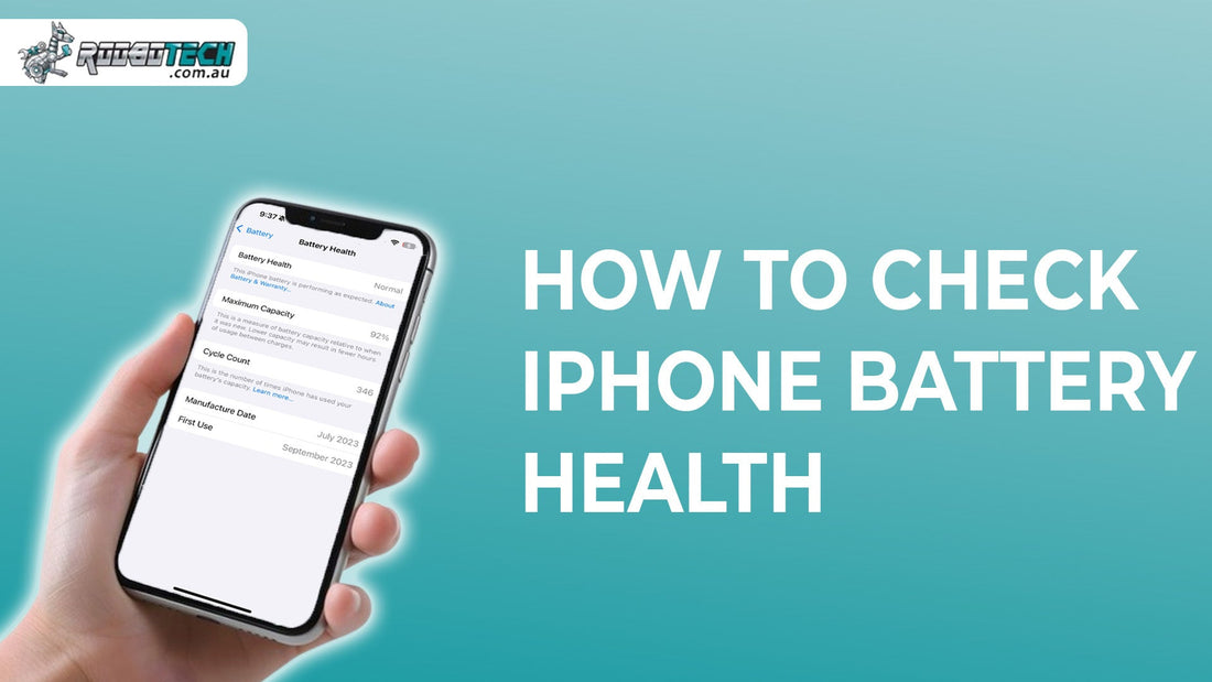 How to Check iPhone Battery Health?