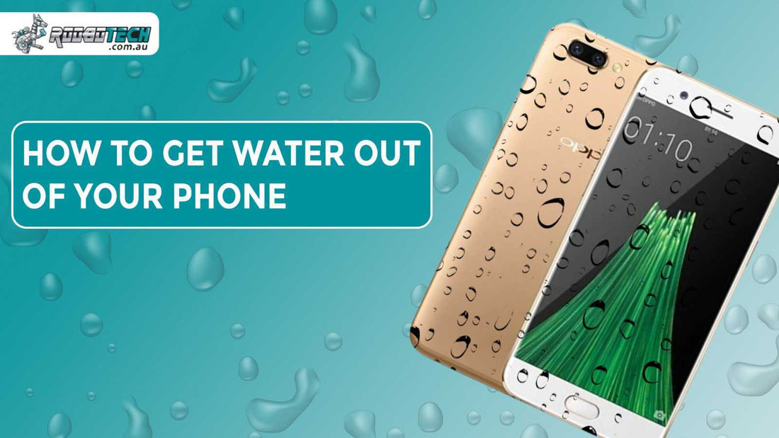 How to Get Water Out of Your Phone?