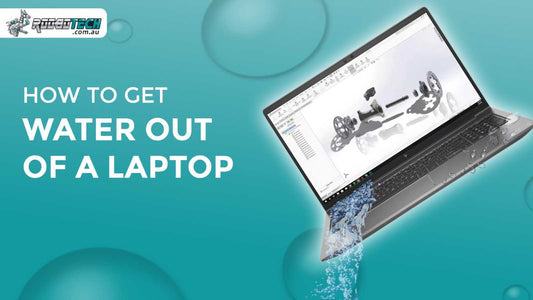 How to Get Water Out of a Laptop?