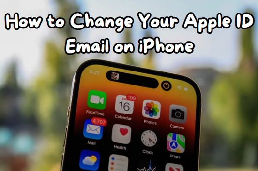 how to change Apple ID email on iPhone
