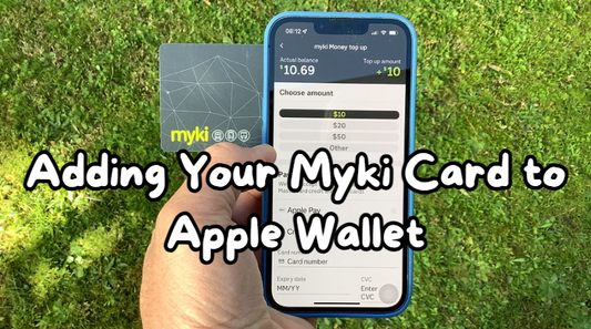 how to add Myki to Apple wallet