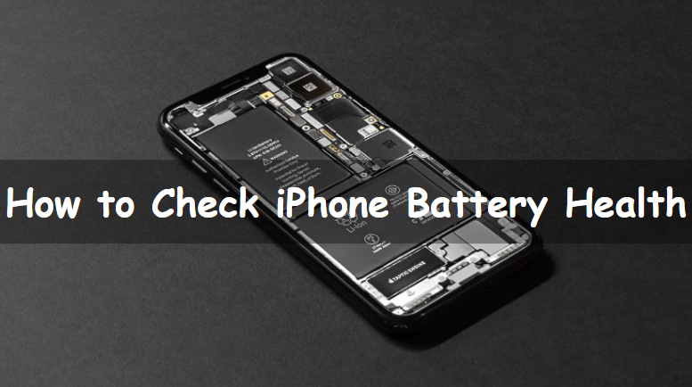 how to check iphone battery health