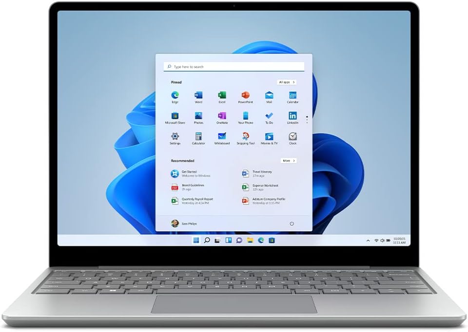 Microsoft Surface Laptop Go 2  12.4" windows 11