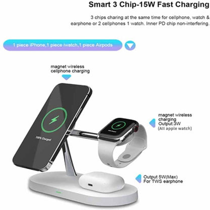 COTECi [WS-39] 3 in 1 Magsafe Wireless Charger, 23W