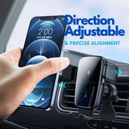 Totu Thunder Series [CACW-054] Automatic Alignment Wireless Charging Car Mount Holder for Air Vent or Window / Dashboard
