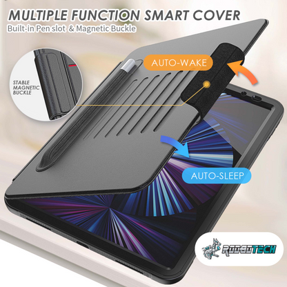 Unicon Defender [All in One] iPad Case, iPad 9.7 - Air 2 / Pro 9.7 / 2017 / 2018