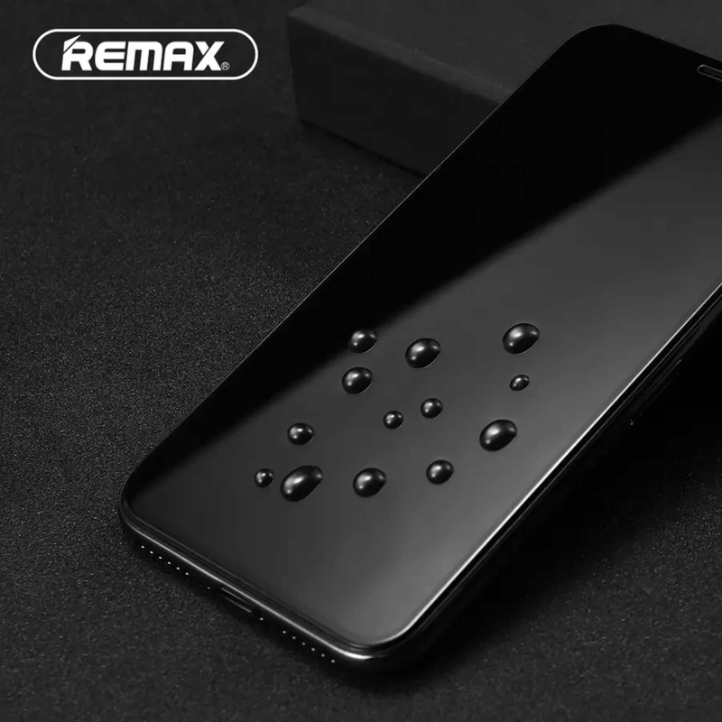 Remax RhinoShield 2.5D Tempered Glass with Envelope Pack, iPhone 7 Plus/8 Plus [Black]