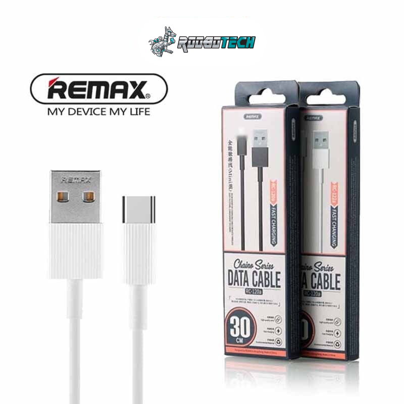 Remax [RC-120a] 30cm USB to Type-C Cable [Compatible with iPhone 15]