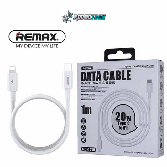 Remax [RC-175i] 1m Type-C to Lightning Cable, PD 20w
