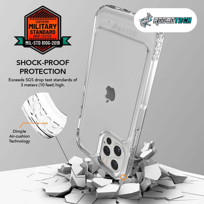 UR U-Model Clear Bumper Case for iPhone 12/12 Pro [Clear] [3m Drop Protection]