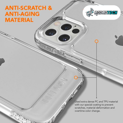 UR U-Model Clear Bumper Case for iPhone 12/12 Pro [Clear] [3m Drop Protection]
