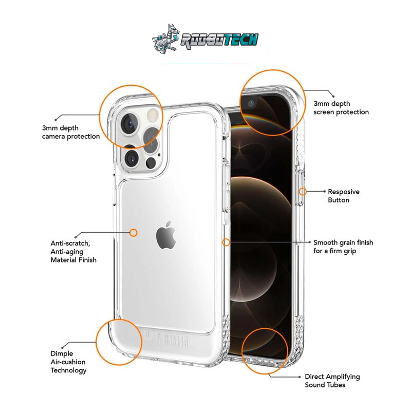 UR U-Model Bumper Case for iPhone 11 Pro [Clear] [3m Drop Protection]