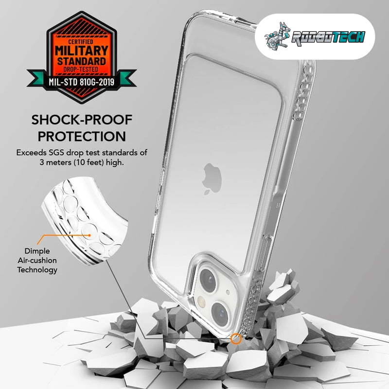 UR U-Model Bumper Case for iPhone 14/13 [3m Drop Protection] - Clear