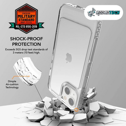 UR U-Model Bumper Case for iPhone 14 Plus [3m Drop Protection] - Clear