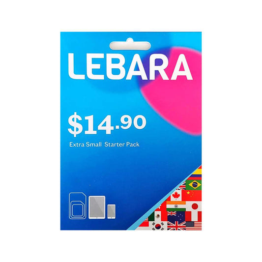 Lebara $14.90 starter pack