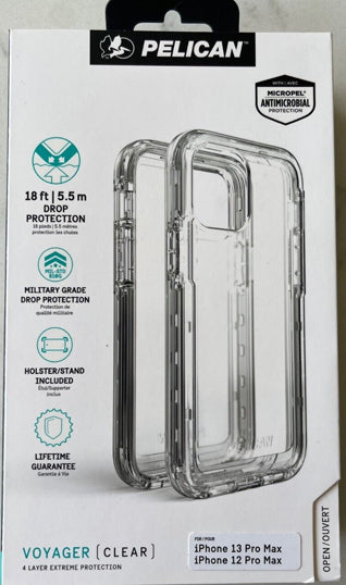 Pelican iPhone 13 Pro Max Case Voyager Clear