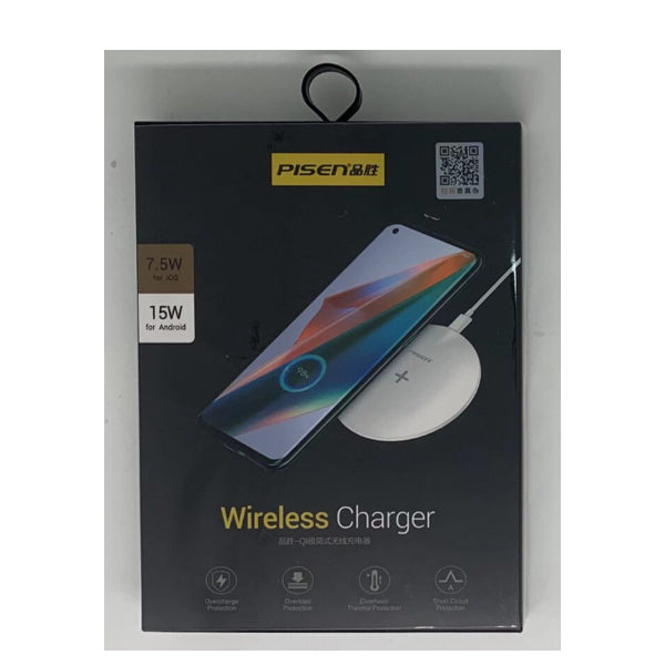Pisen 15w wireless charger