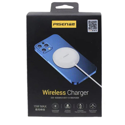 Pisen Fast Wireless Charger with Magsafe Compatibility