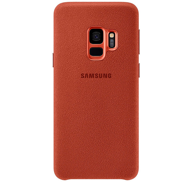 Samsung Alacantara Cases for Samsung Galaxy S9 Red