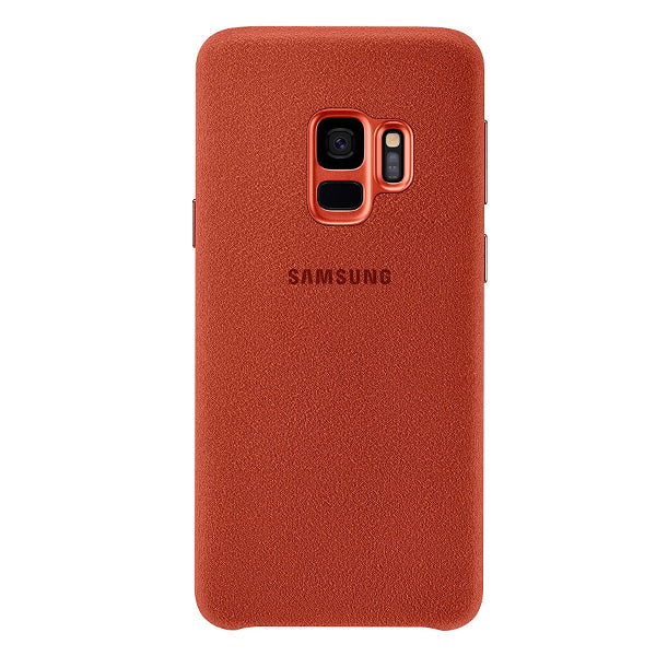 Samsung Alacantara Cases for Samsung Galaxy S9 Plus Red