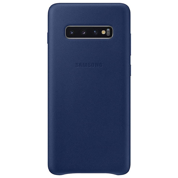 Samsung Leather Cover for Samsung Galaxy S10 Plus Blue