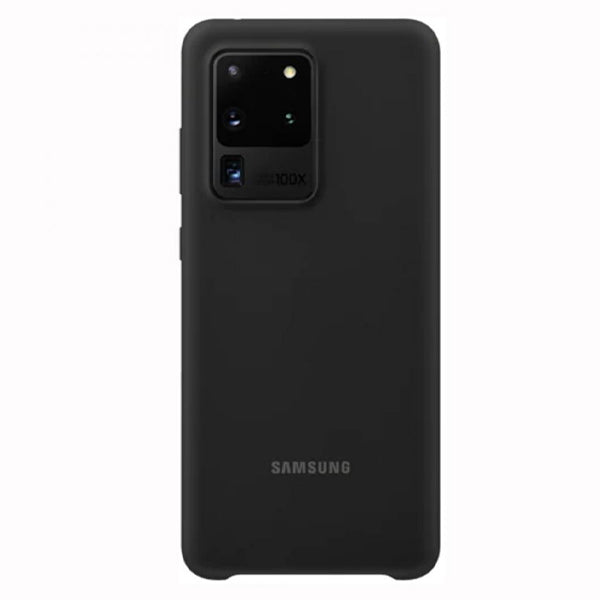 Silicone Cover Samsung Galaxy S20 Ultra Black