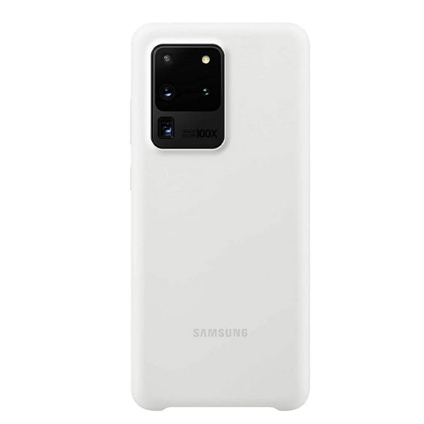 Silicone Cover Samsung Galaxy S20 Ultra White
