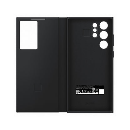 Samsung Smart Clear View Cover for Samsung S22 Ultra Black