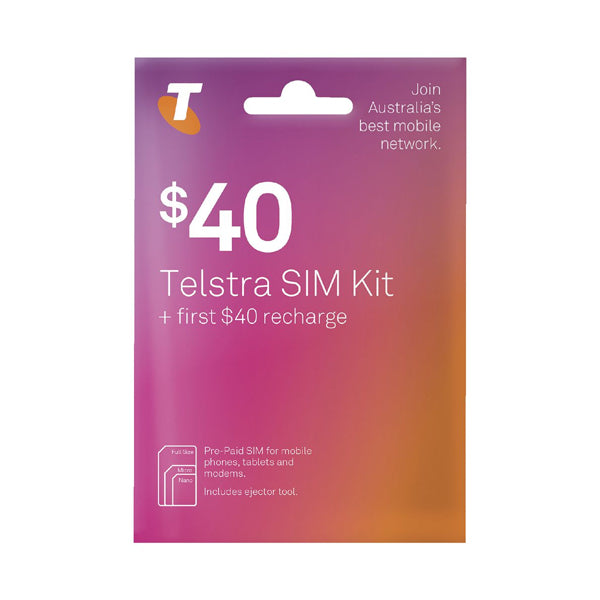 Telstra $40 starter pack