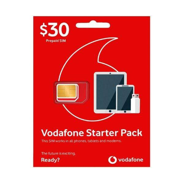 vodafone $30 starter pack.